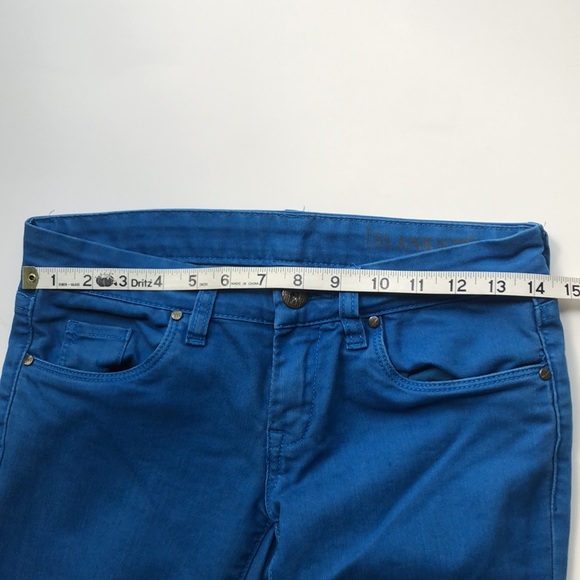 Blank NYK ladies skinny  pants, jeans , blue colour, super soft fabric size 25 - Picture 7 of 9